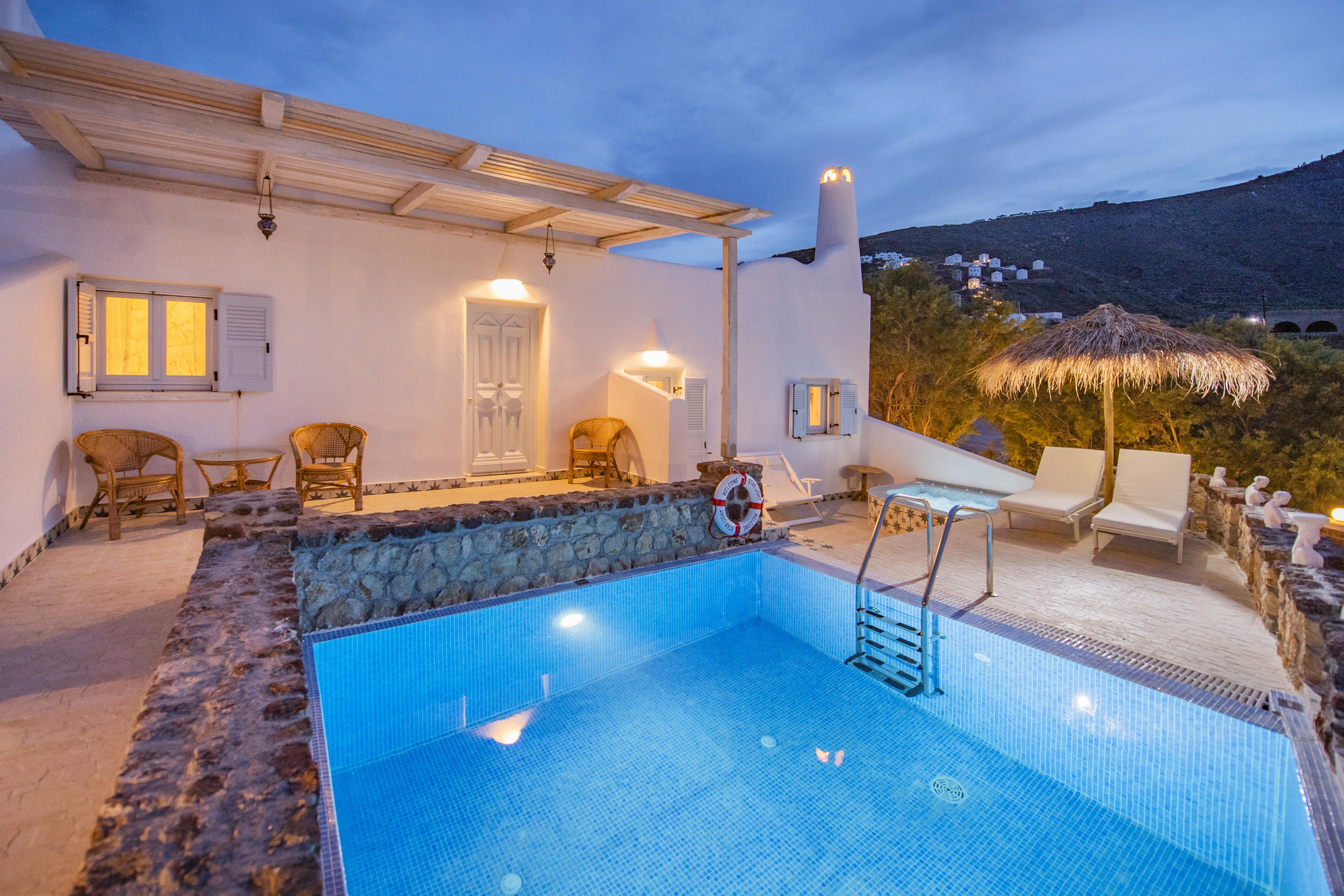Starlight Luxury Seaside Villa & Suites Imerovigli  Exterior foto